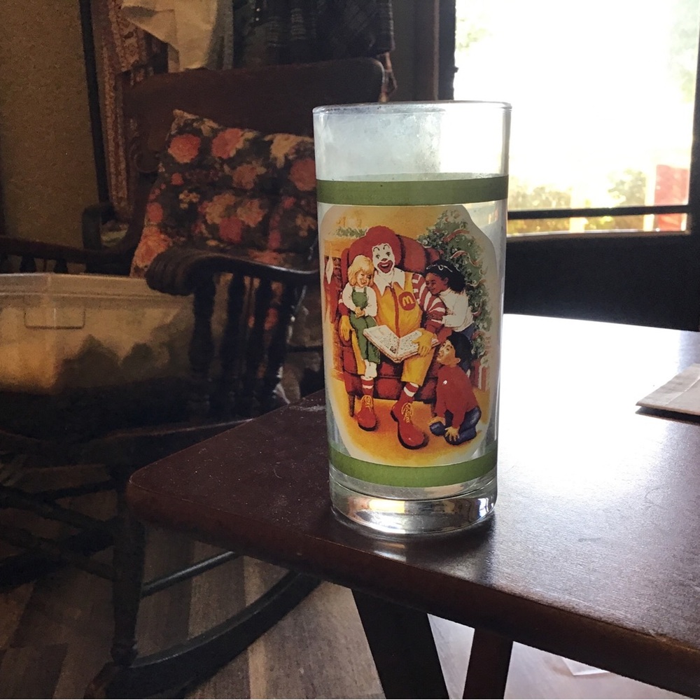 Vintage McDonald’s glasses